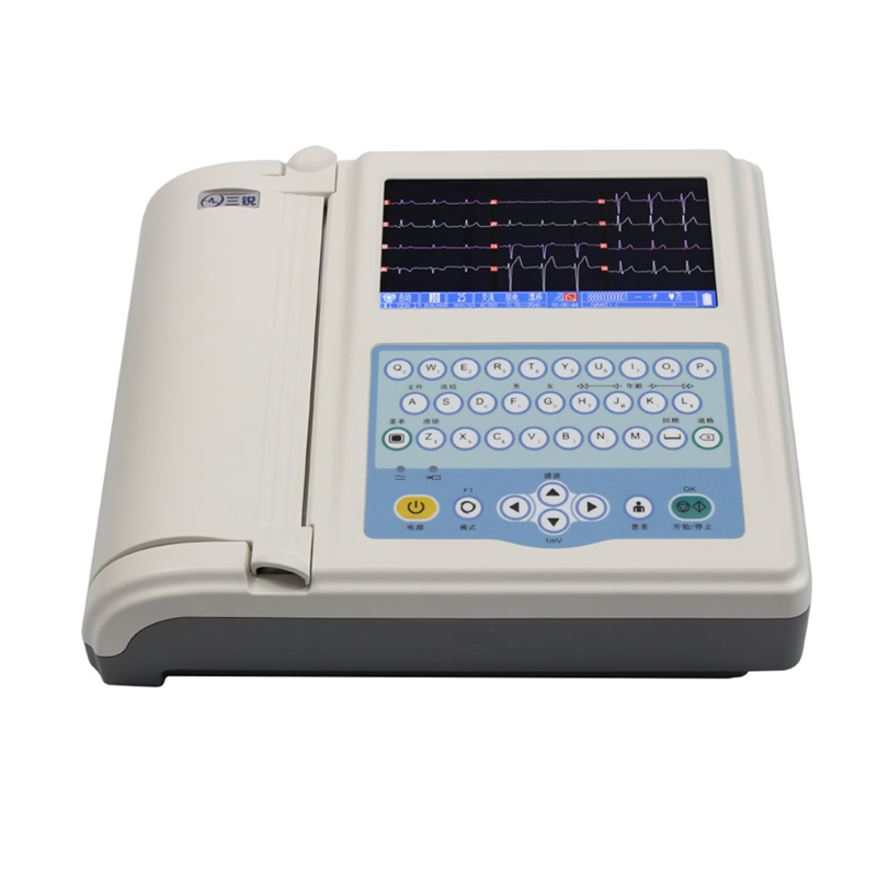 三銳 ECG-5512B數字十二道心電圖機